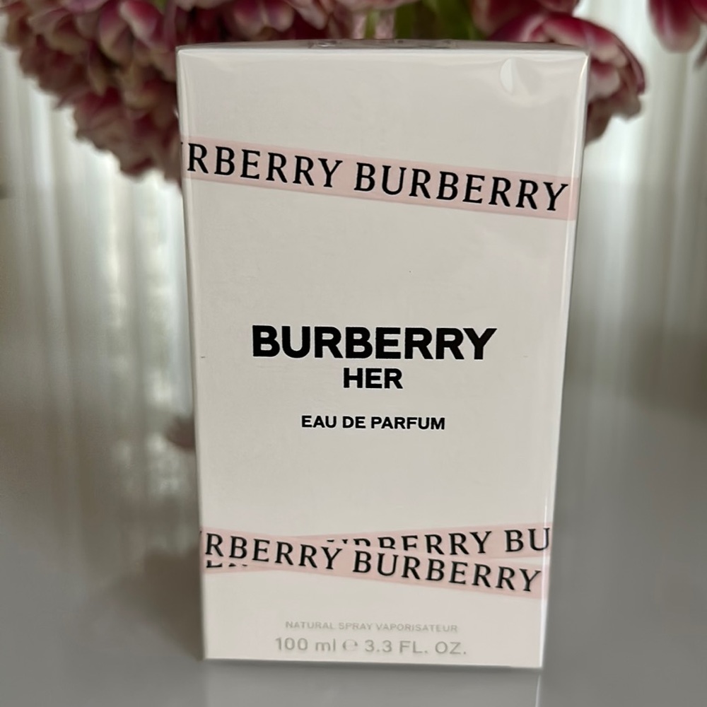 Burberry For Her Eau De Parfum Perfume For Women 3.3 Oz 100ml